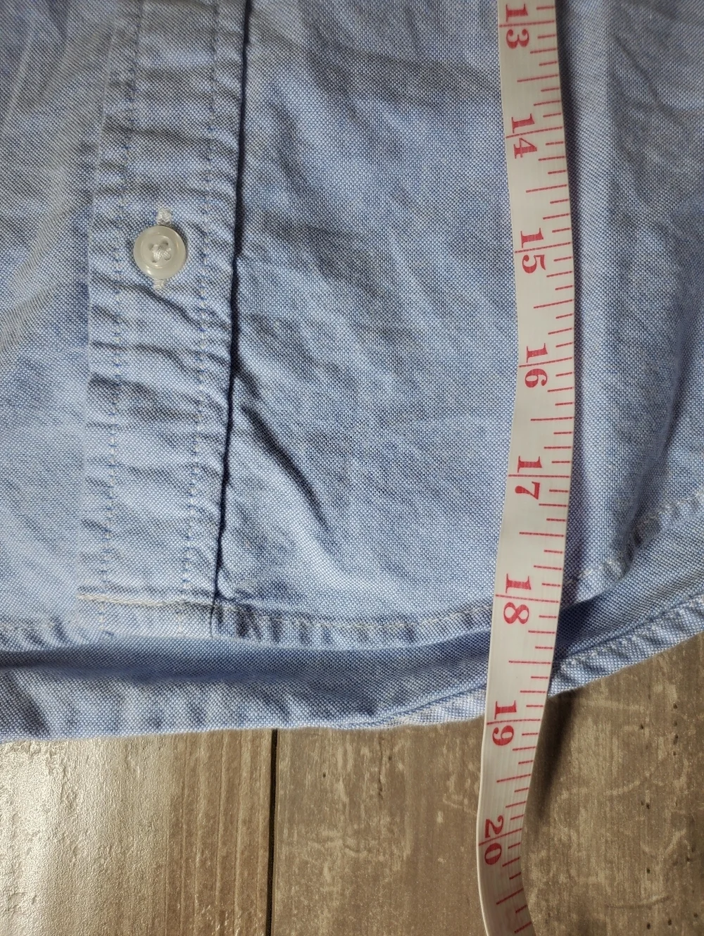 PLACE Blue Boys 100% Cotton Buttondown Dress Shirt Size 5/6 NWOT